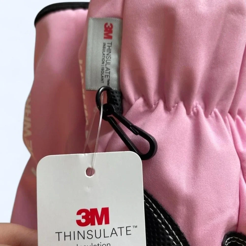 Pink winter ski gloves‎ by 3M